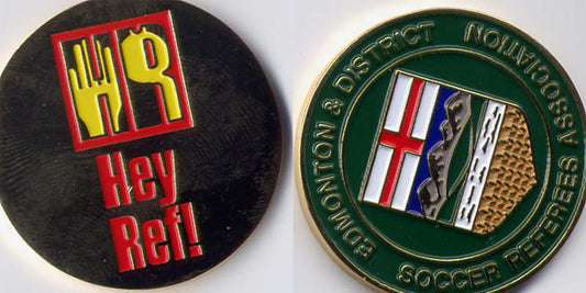 HeyRef/EDSRA Gold Flipping Coin